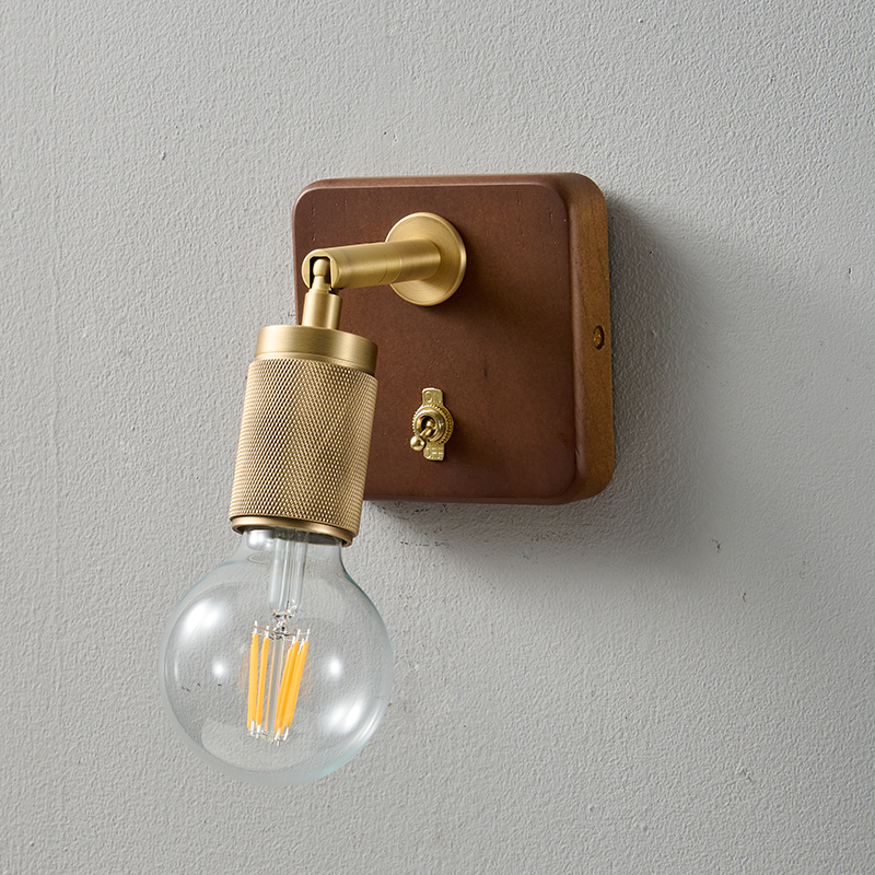 Silas Wood Wall Sconce