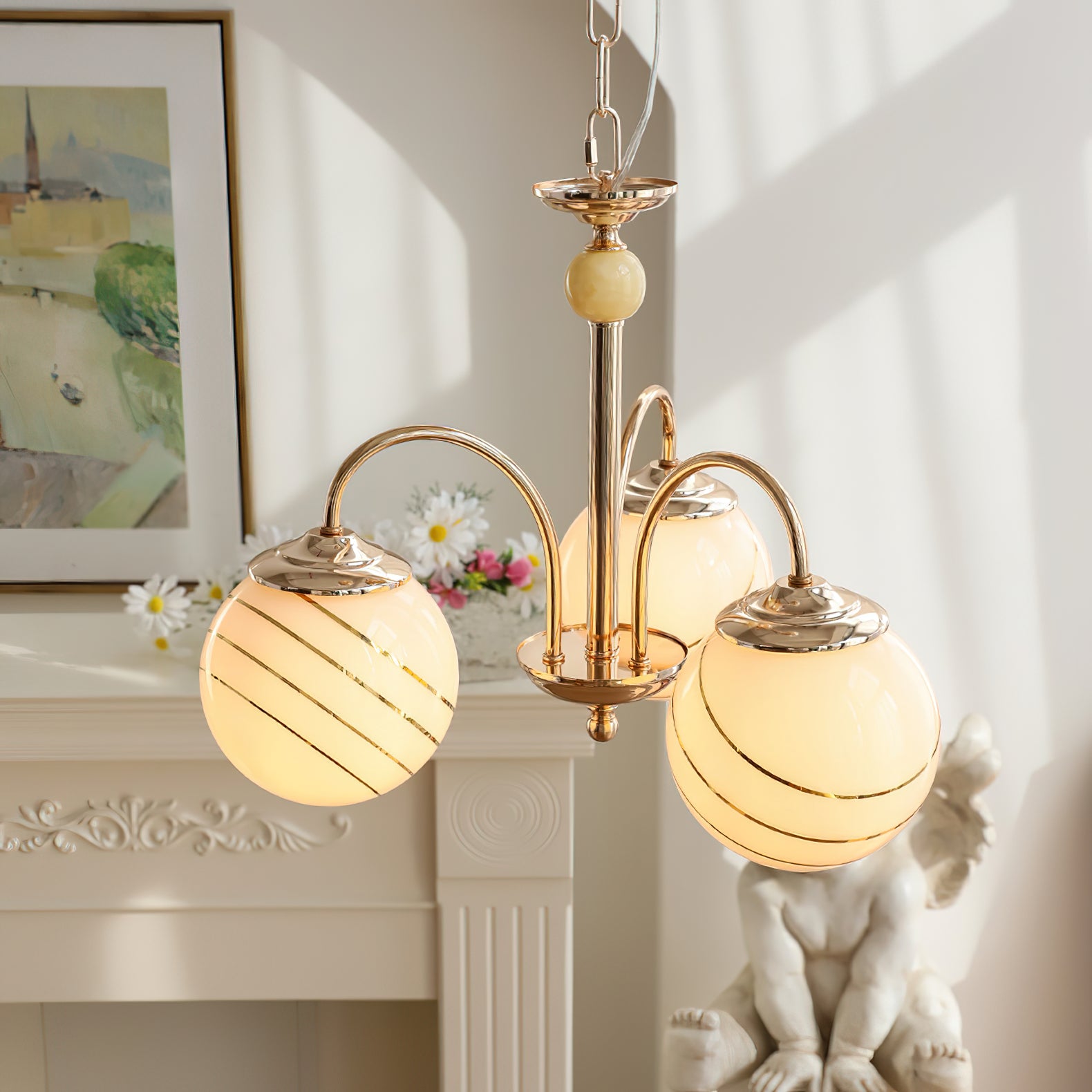 Space Spherical Chandelier