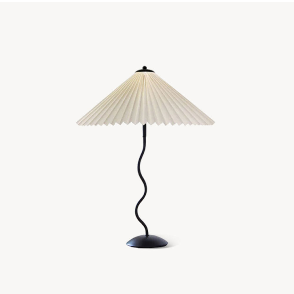 Schnörkel-Tischlampe