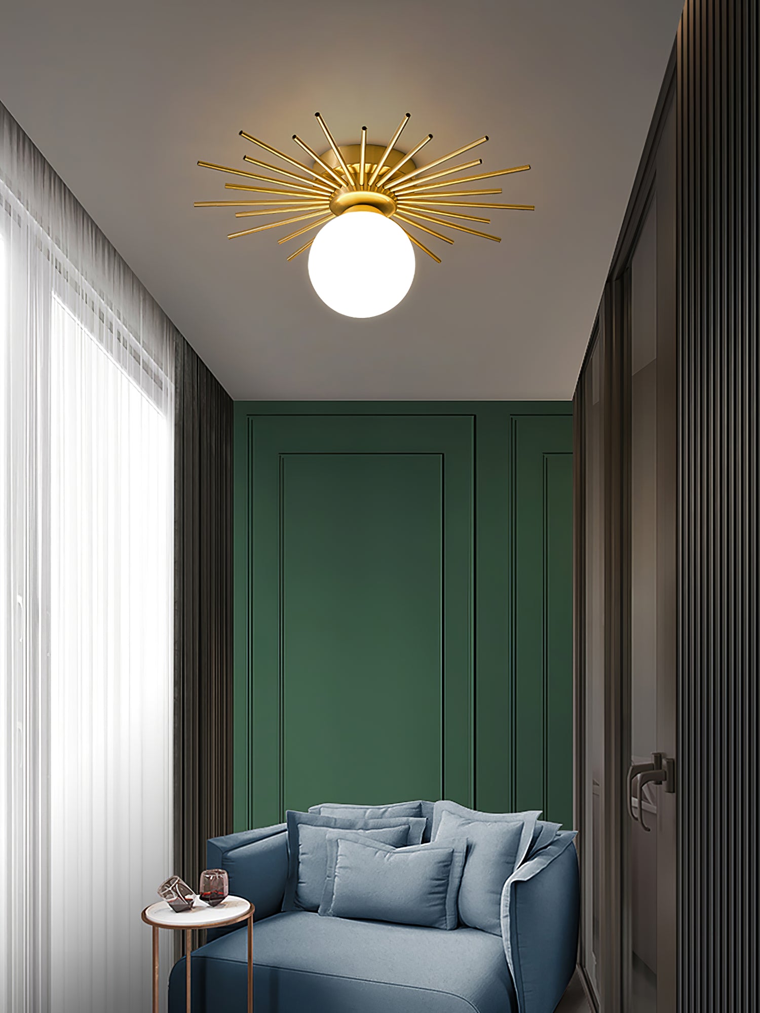 Starburst Ceiling Light