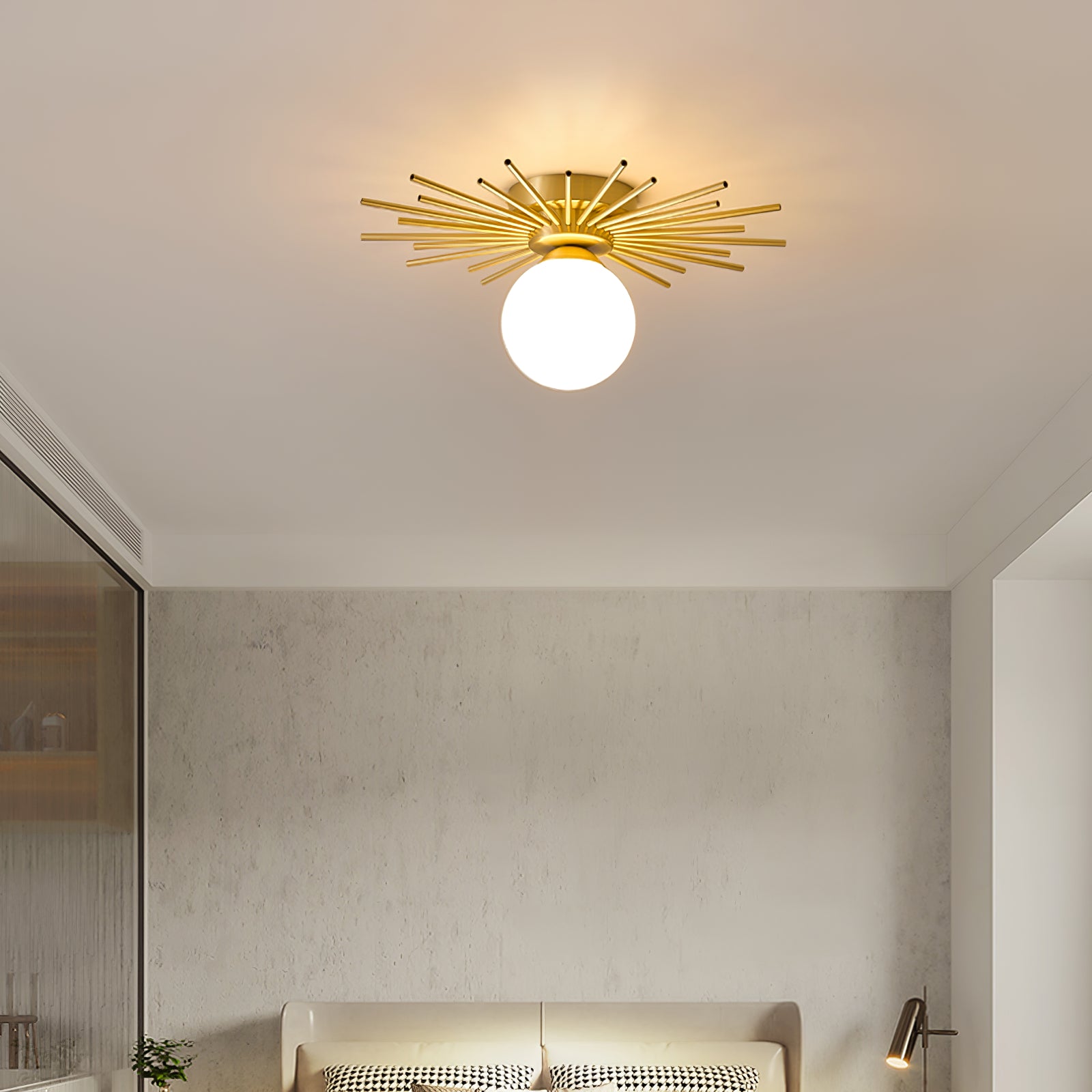 Starburst Ceiling Light