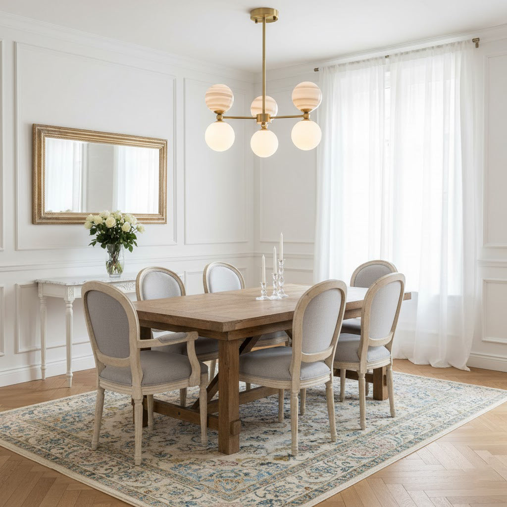 Striped Nebula Chandelier