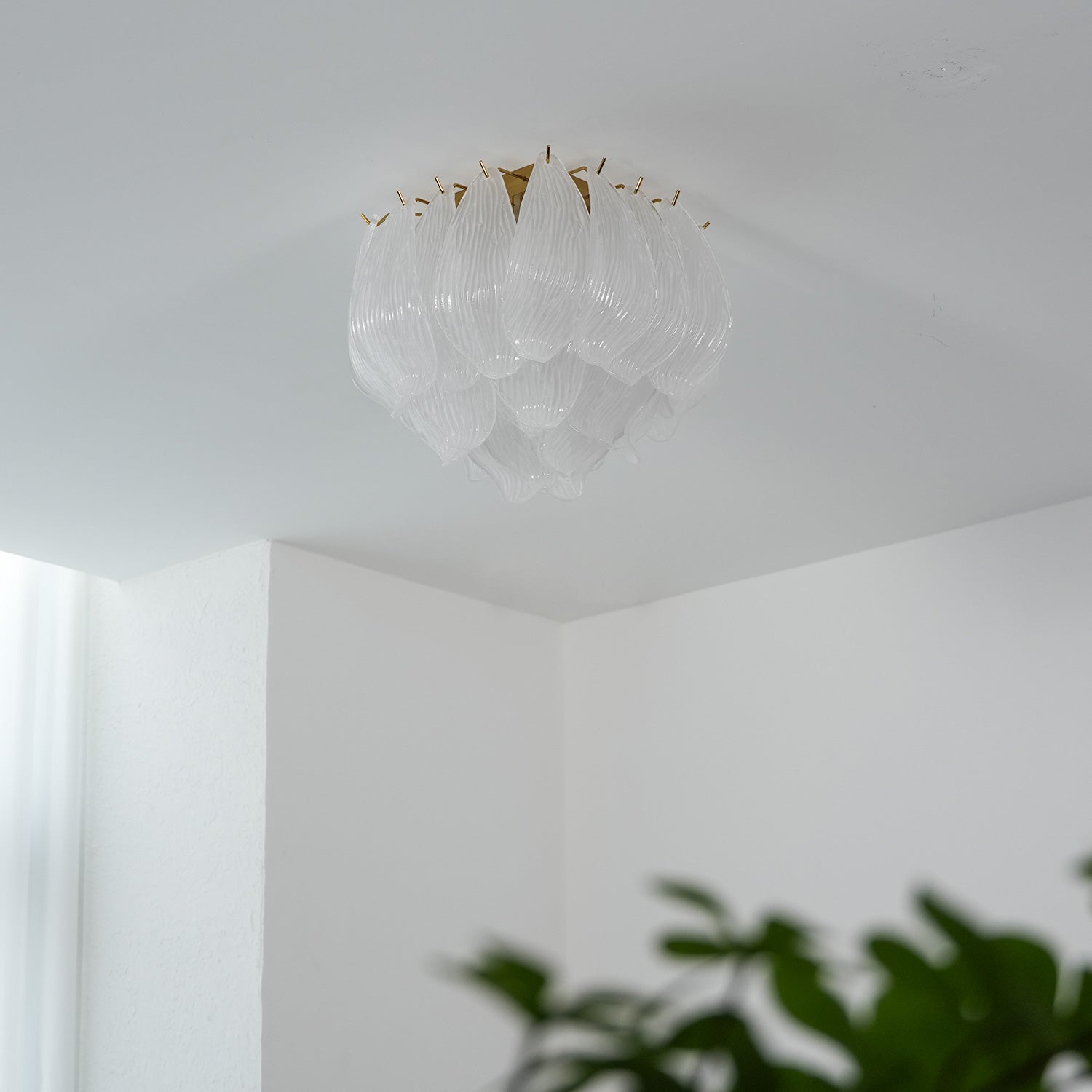 Sylvia Frosted Glass Ceiling Light