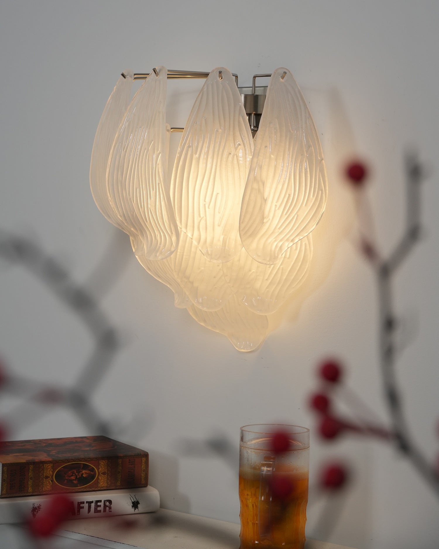 Sylvia Petal Glass Sconce