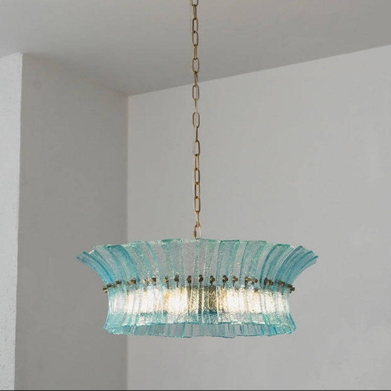 Valerie Sculptural Glass Chandelier