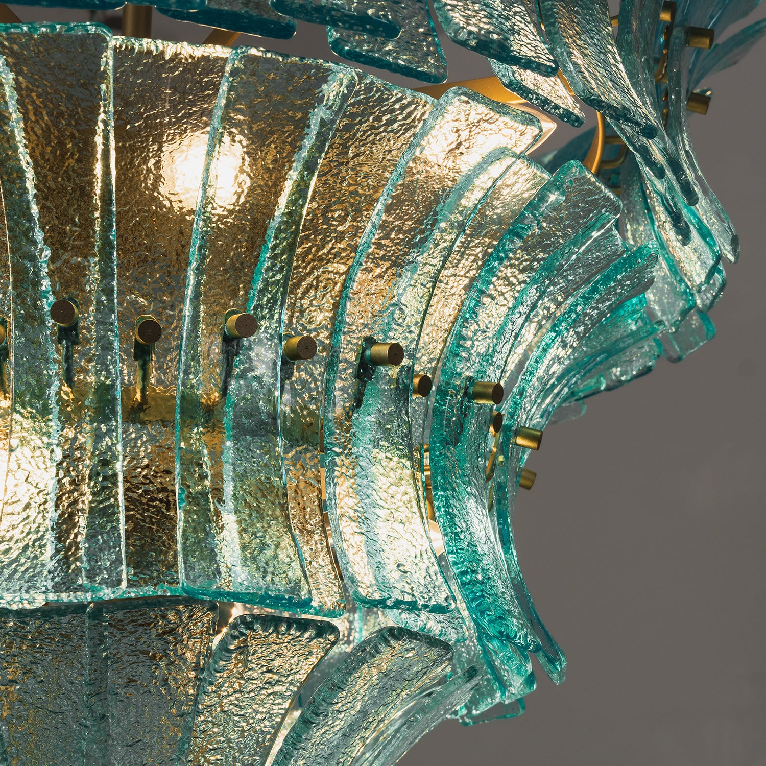 Valerie Sculptural Glass Chandelier