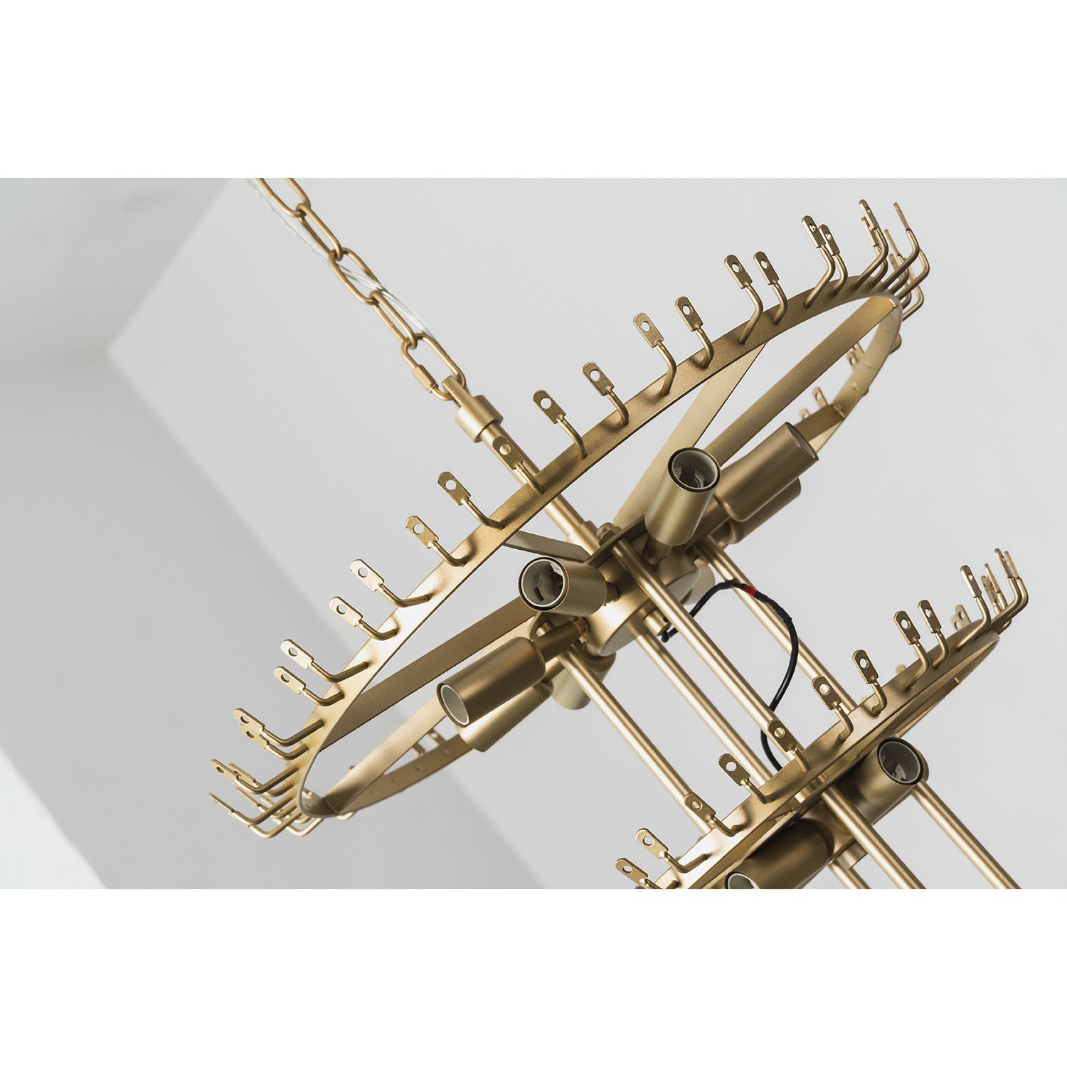 Valerie Sculptural Glass Chandelier