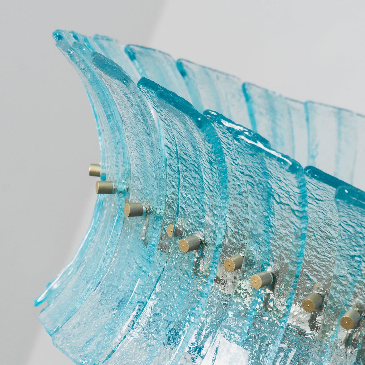 Valerie Sculptural Glass Chandelier