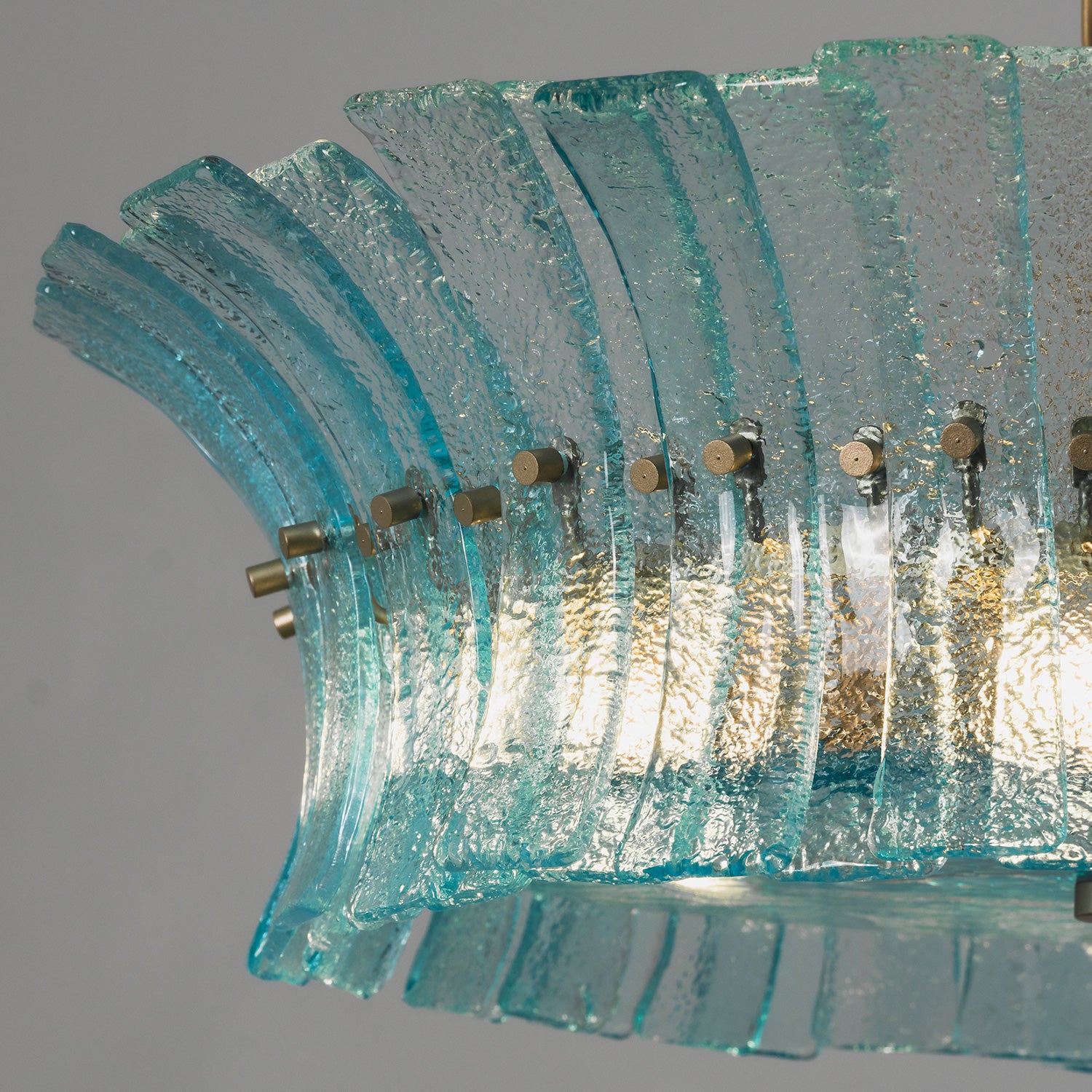 Valerie Sculptural Glass Chandelier
