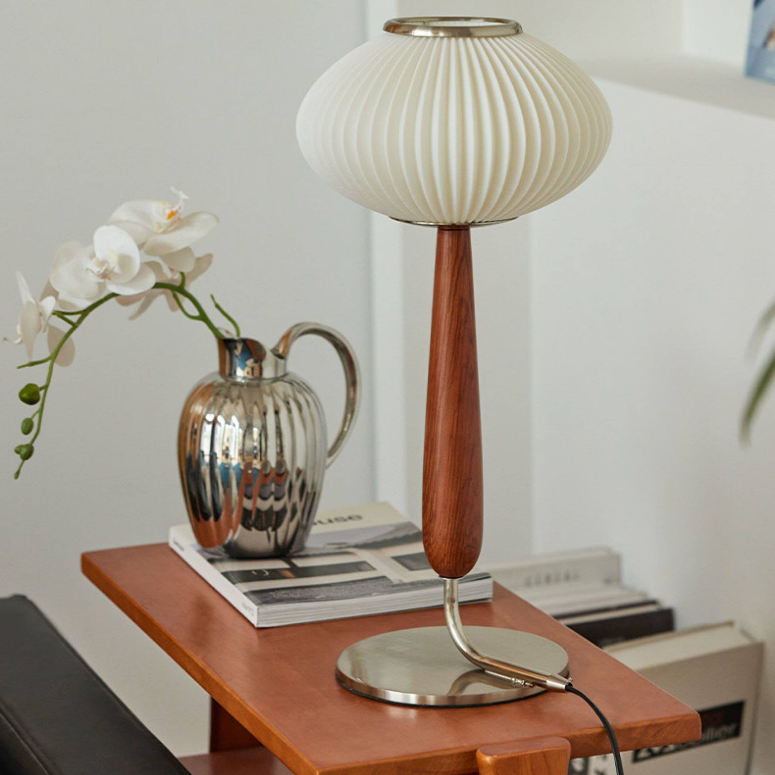 Vance Walnut Table Lamp