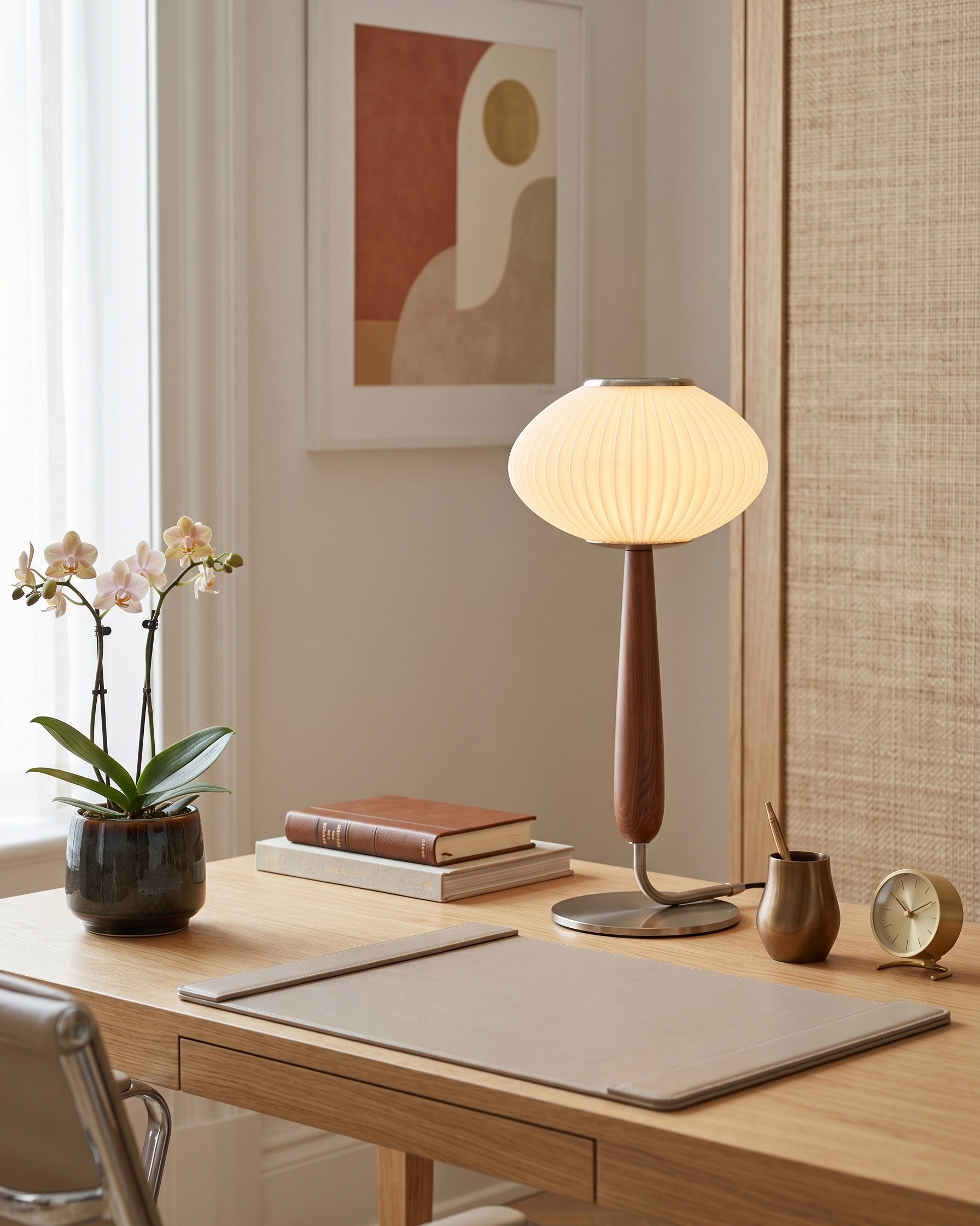 Vance Walnut Table Lamp