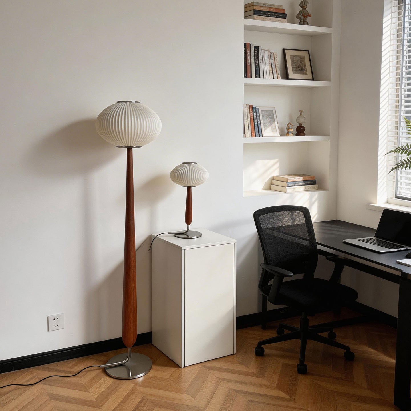 Vance Walnut Table Lamp