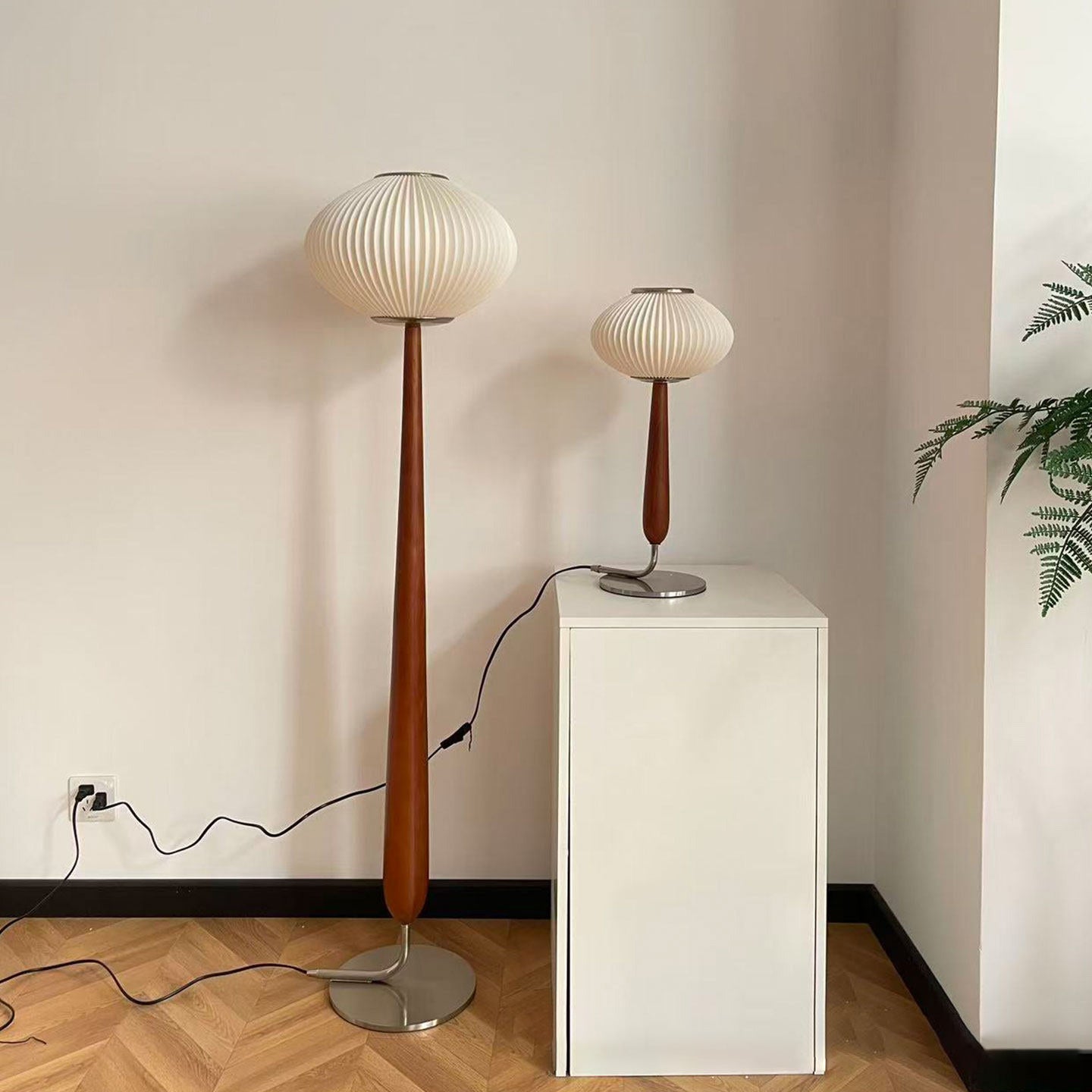Vance Walnut Table Lamp