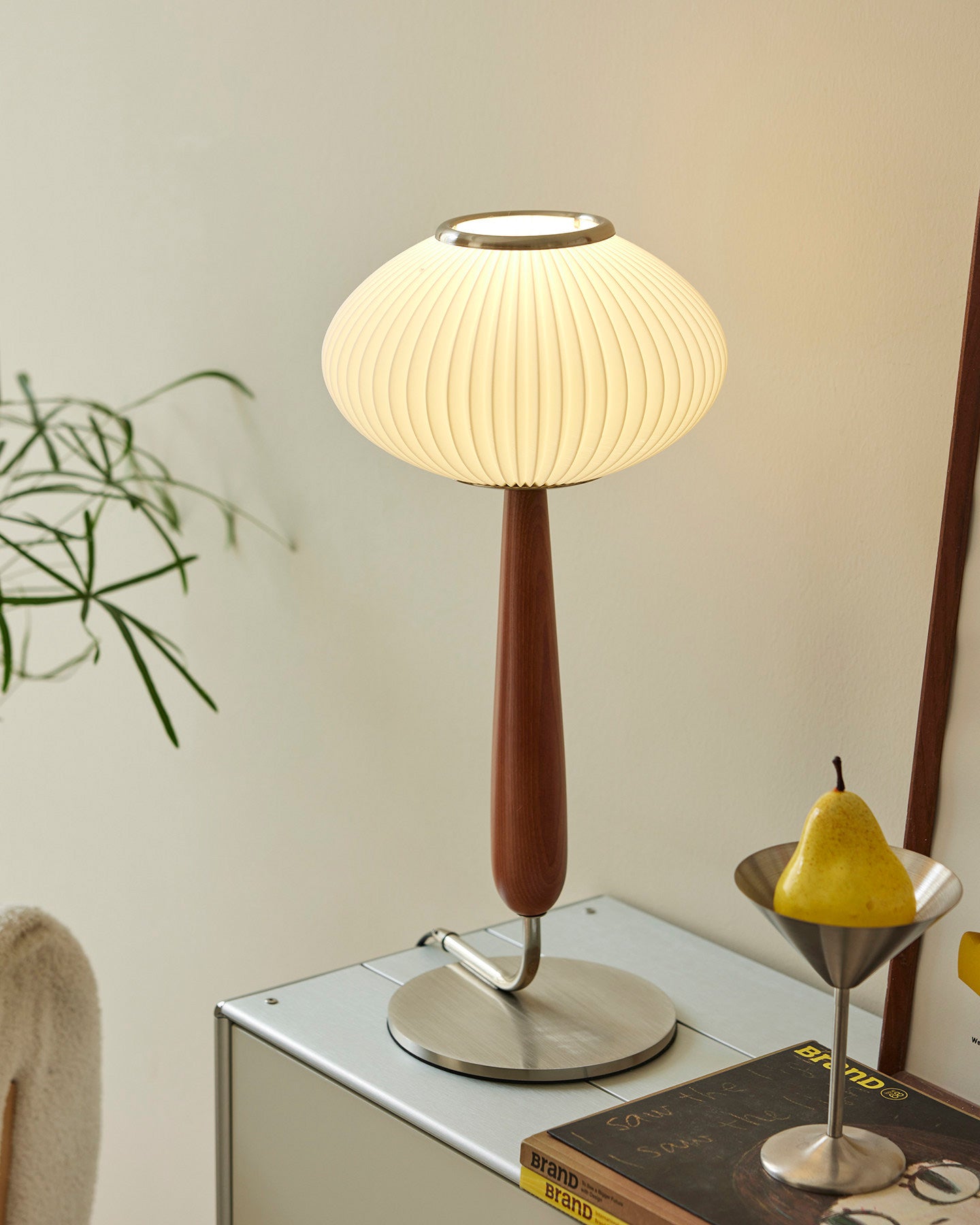 Vance Walnut Table Lamp