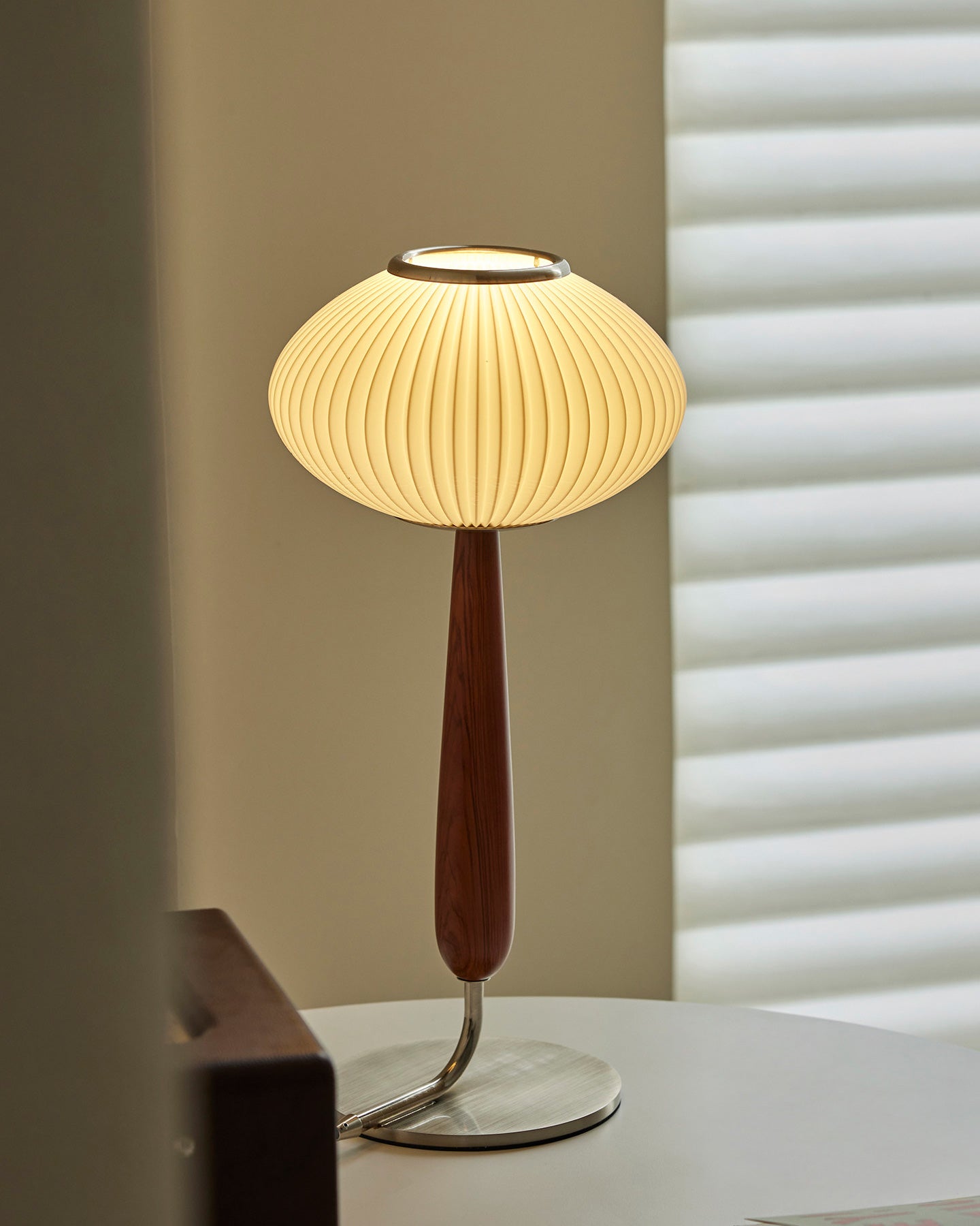 Vance Walnut Table Lamp