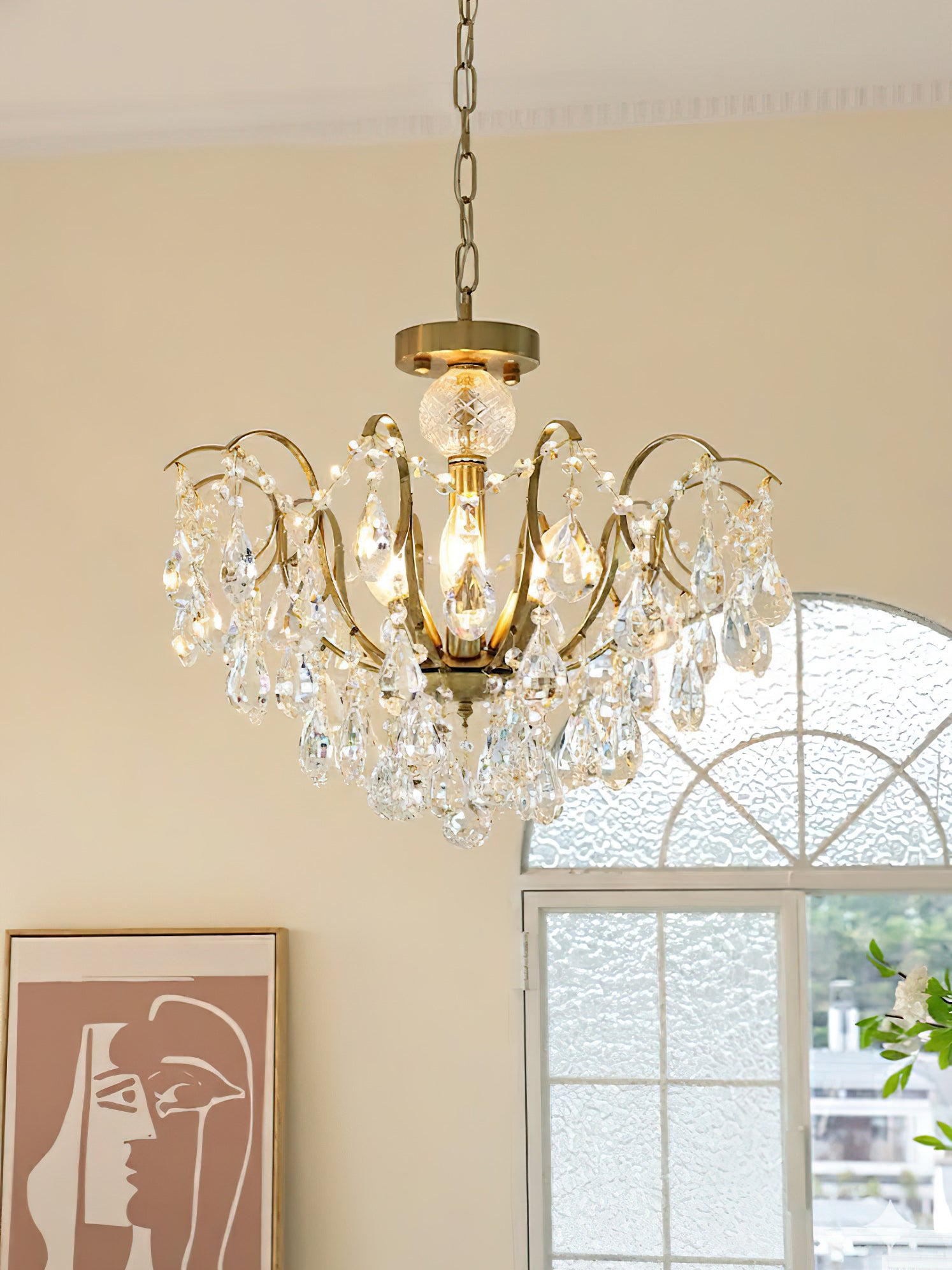 Victorian Teardrop Chandelier
