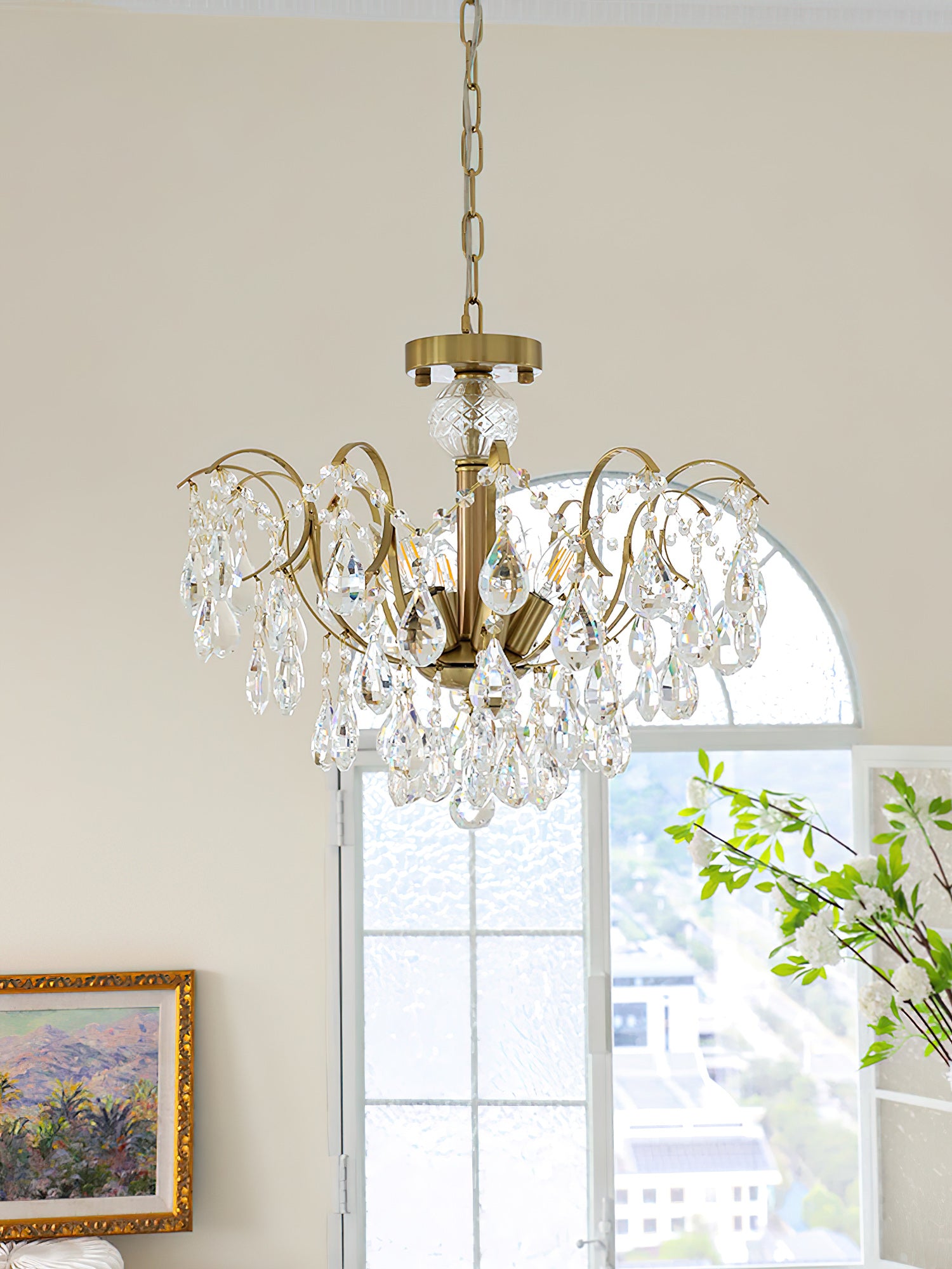 Victorian Teardrop Chandelier