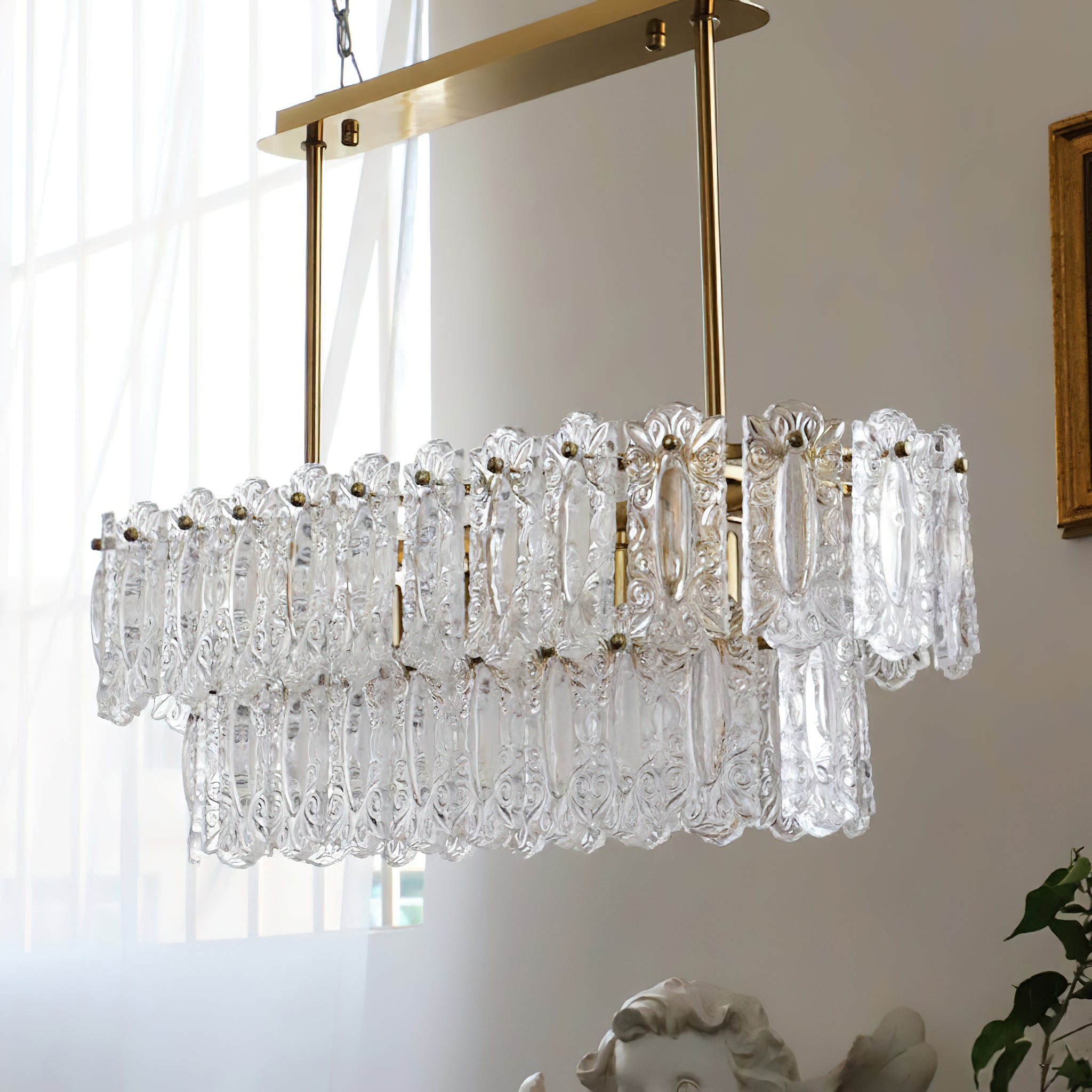 Vienna Glass Chandelier