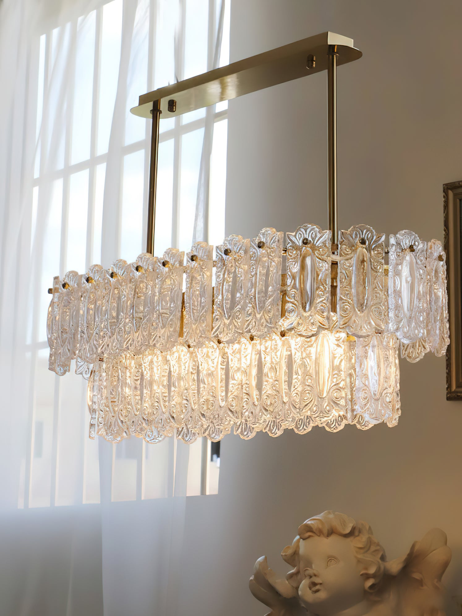 Vienna Glass Chandelier