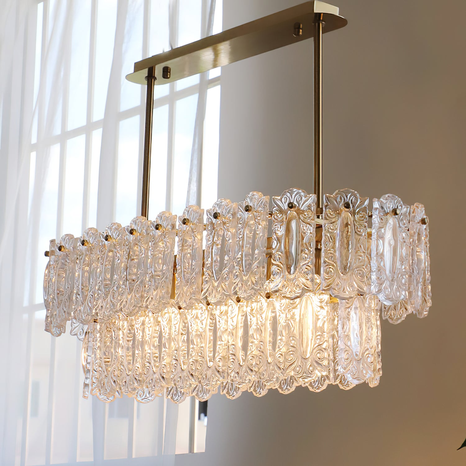 Vienna Glass Chandelier