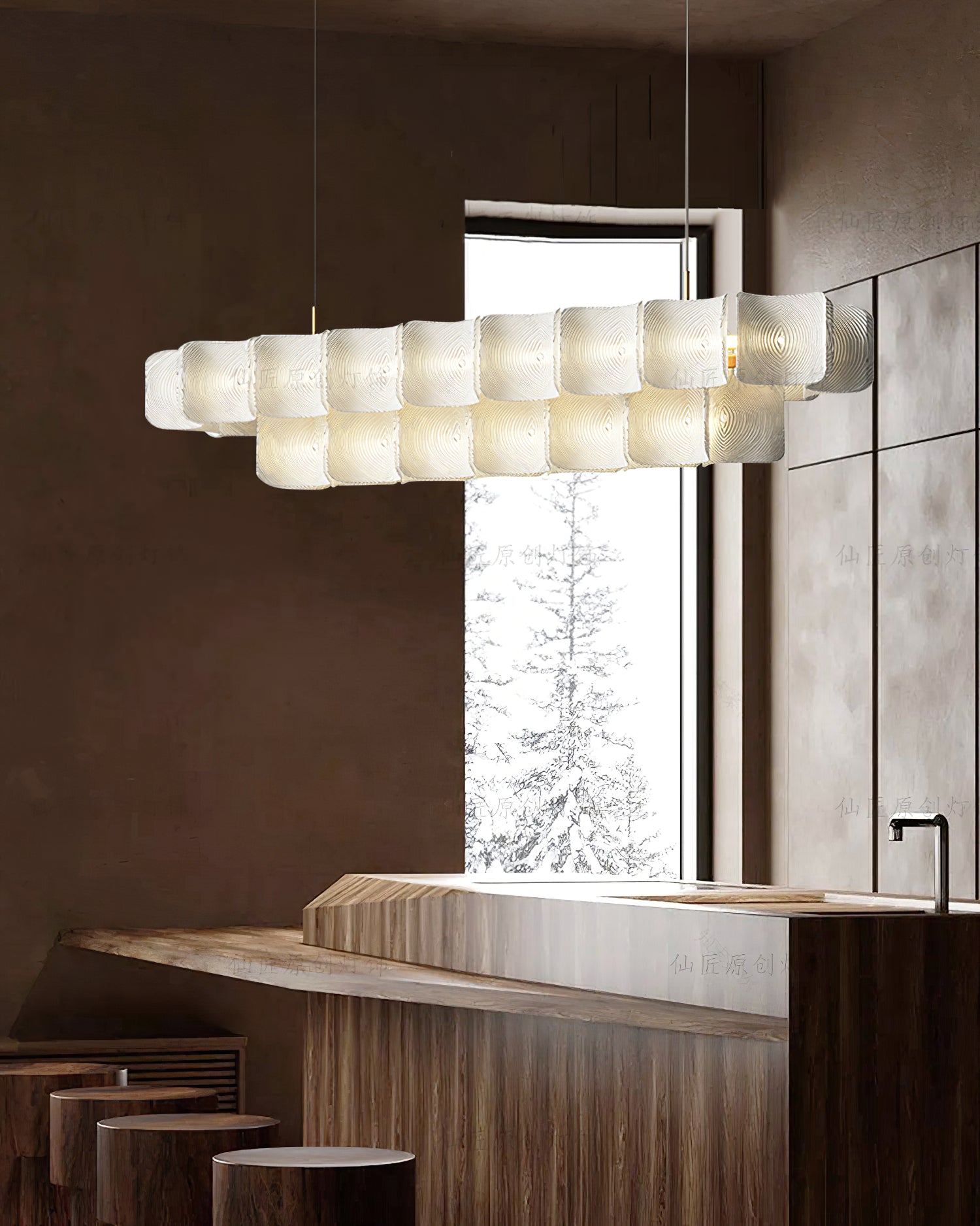 Vitre LED Chandelier