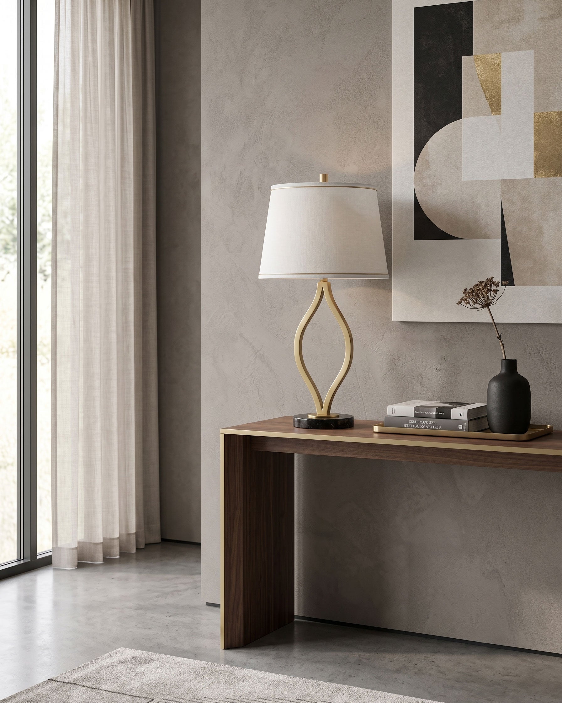 Willa Elegant Loop Table Lamp