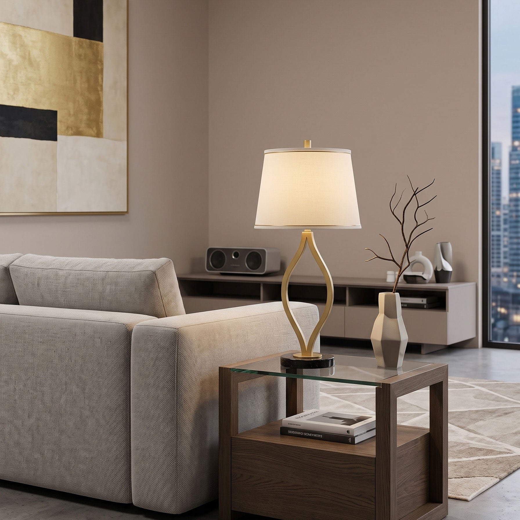 Willa Elegant Loop Table Lamp