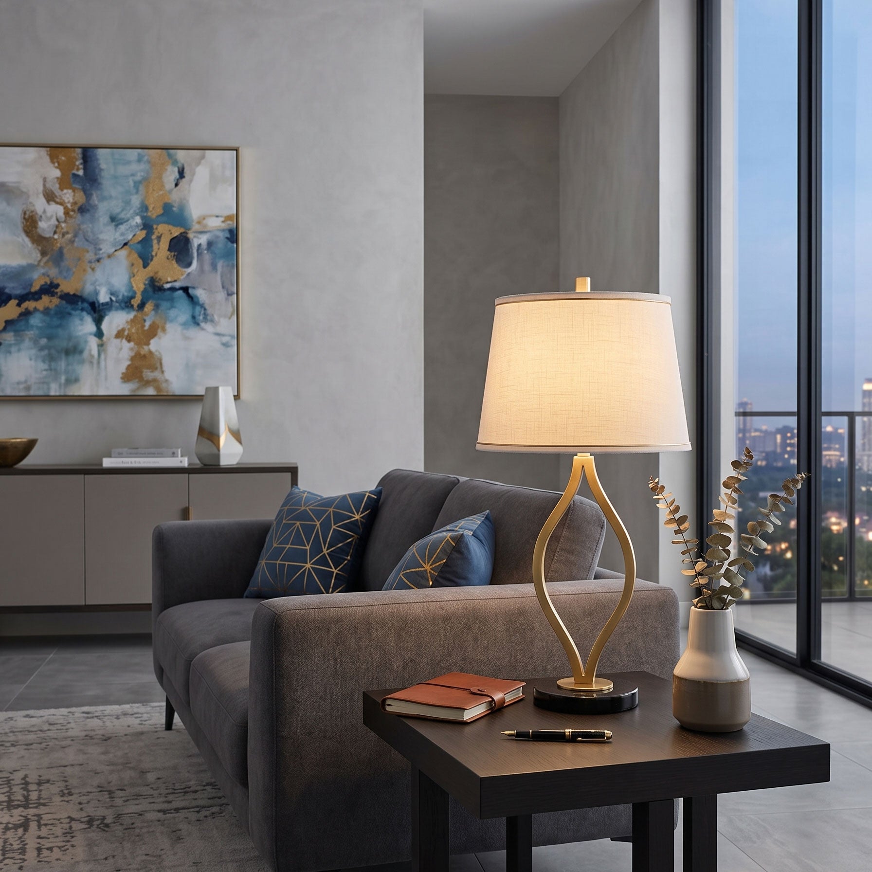 Willa Elegant Loop Table Lamp