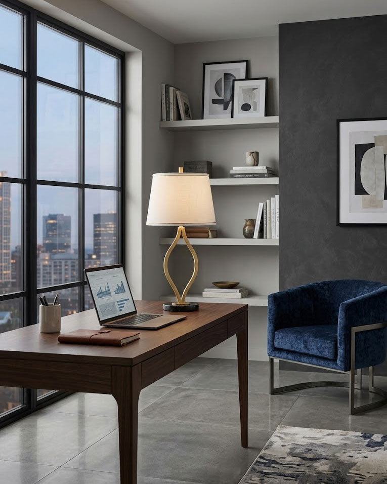 Willa Elegant Loop Table Lamp