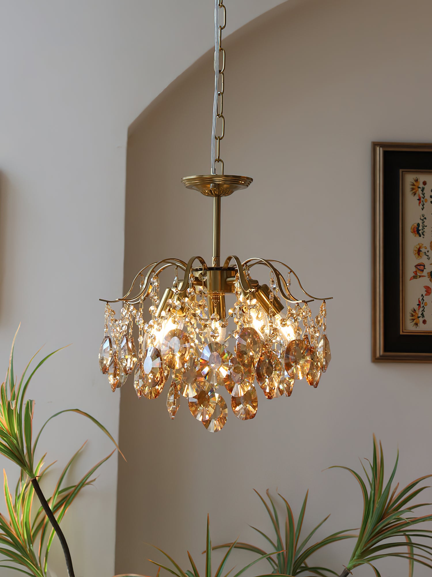 Windchime Crystal Chandelier