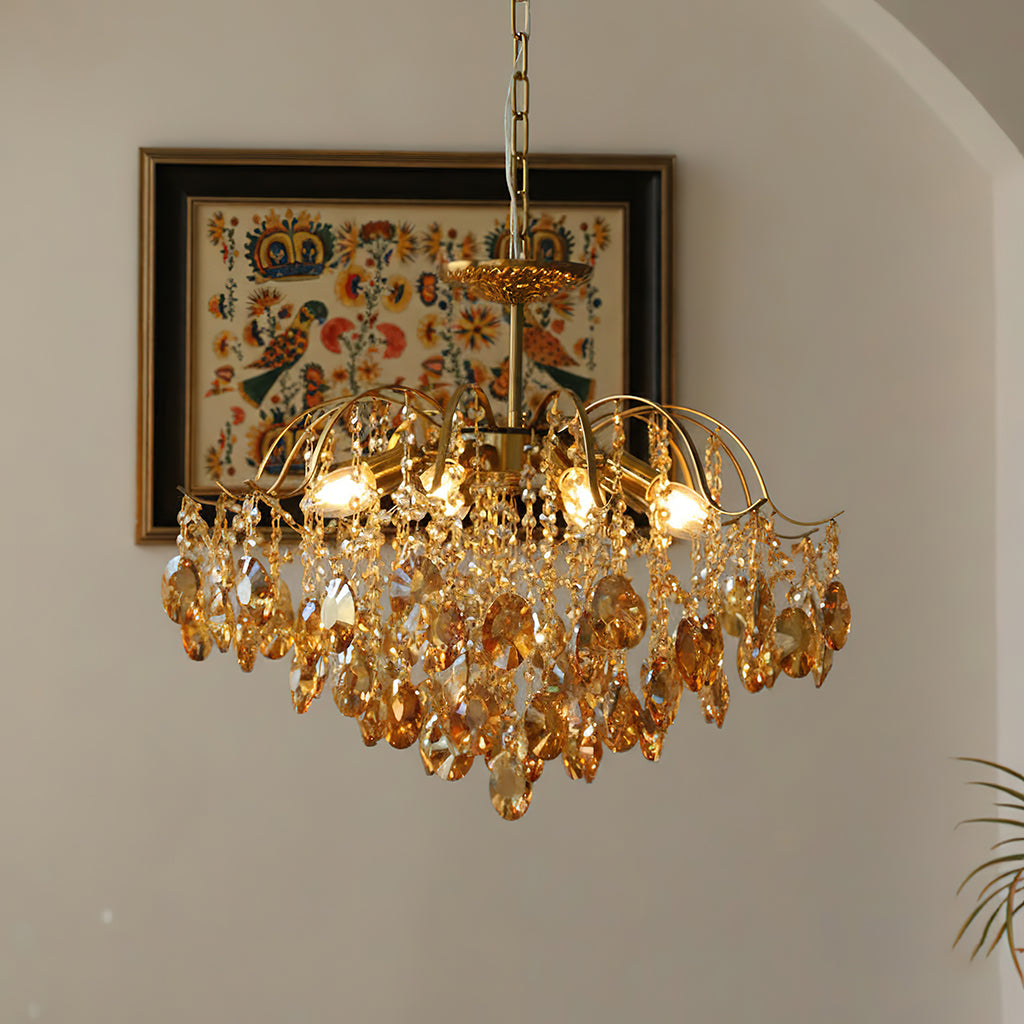 Windchime Crystal Chandelier