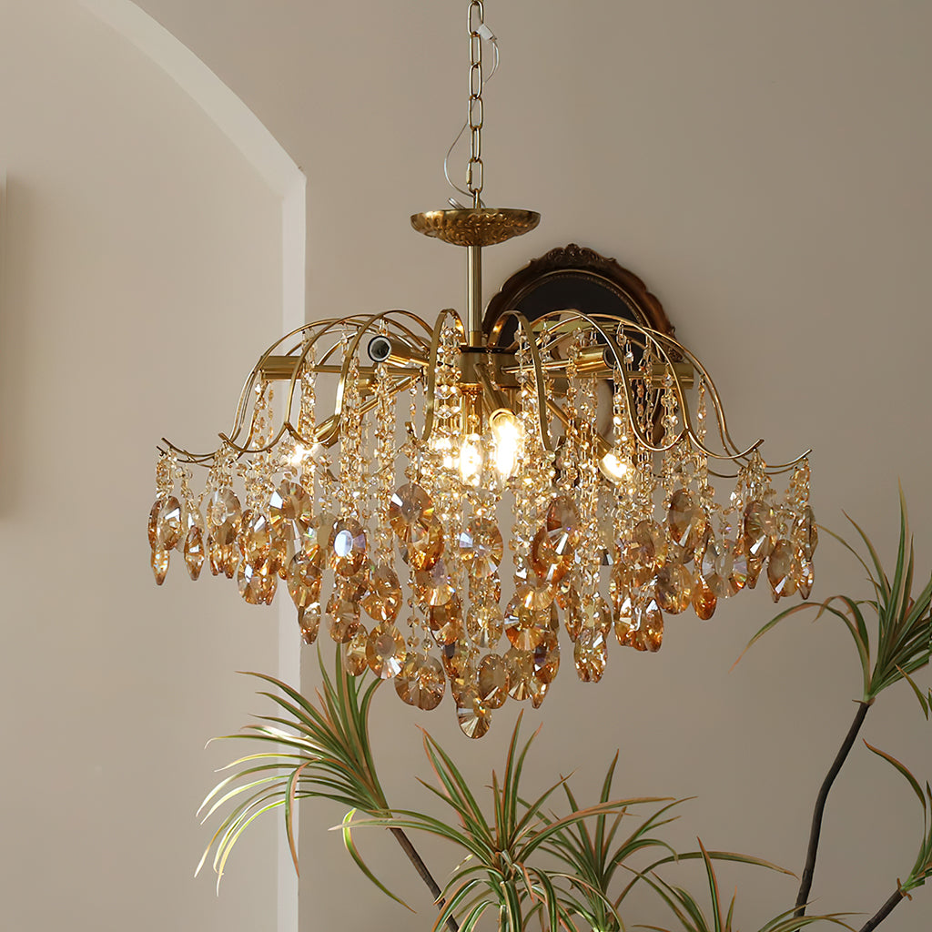 Windchime Crystal Chandelier