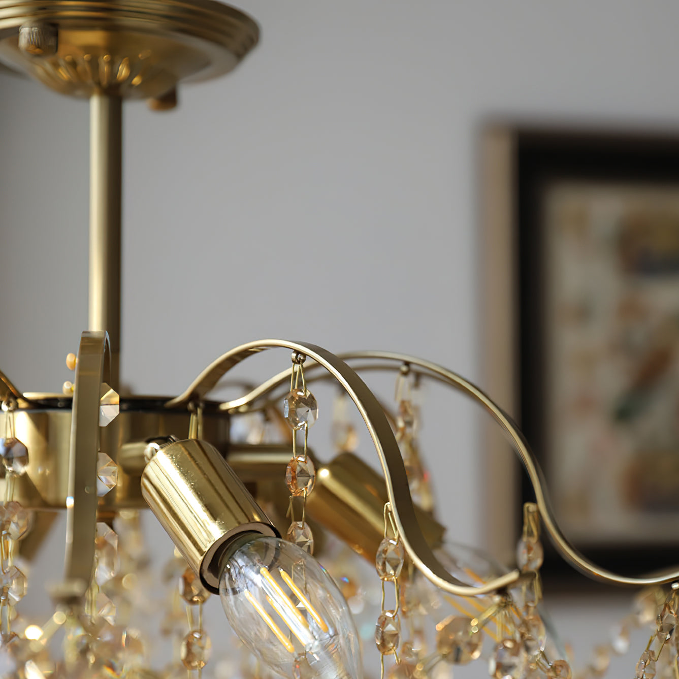 Windchime Crystal Chandelier