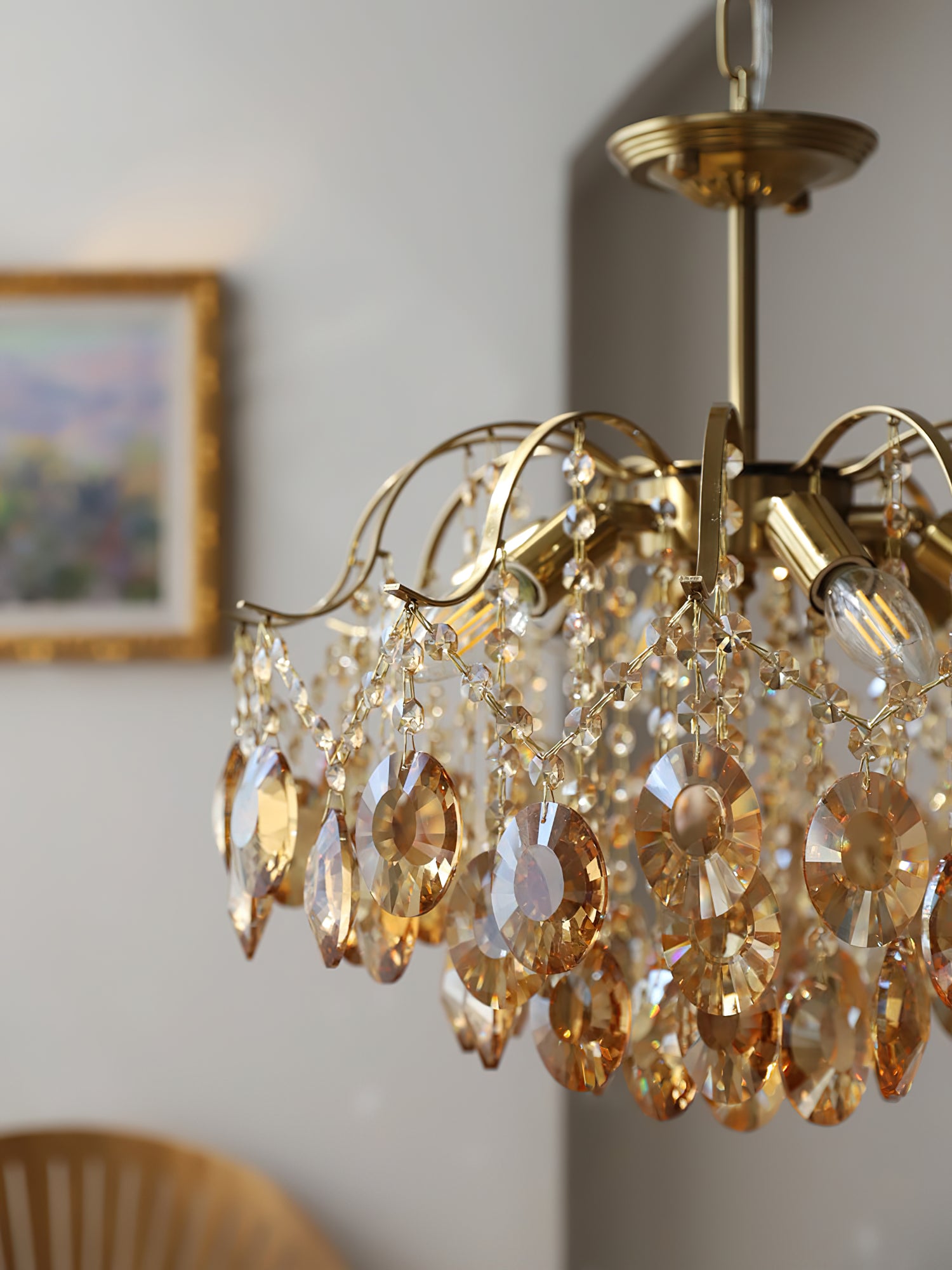 Windchime Crystal Chandelier