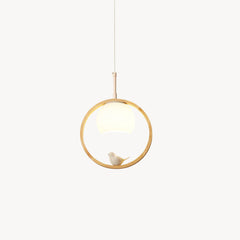 Suspension Oiseau en bois