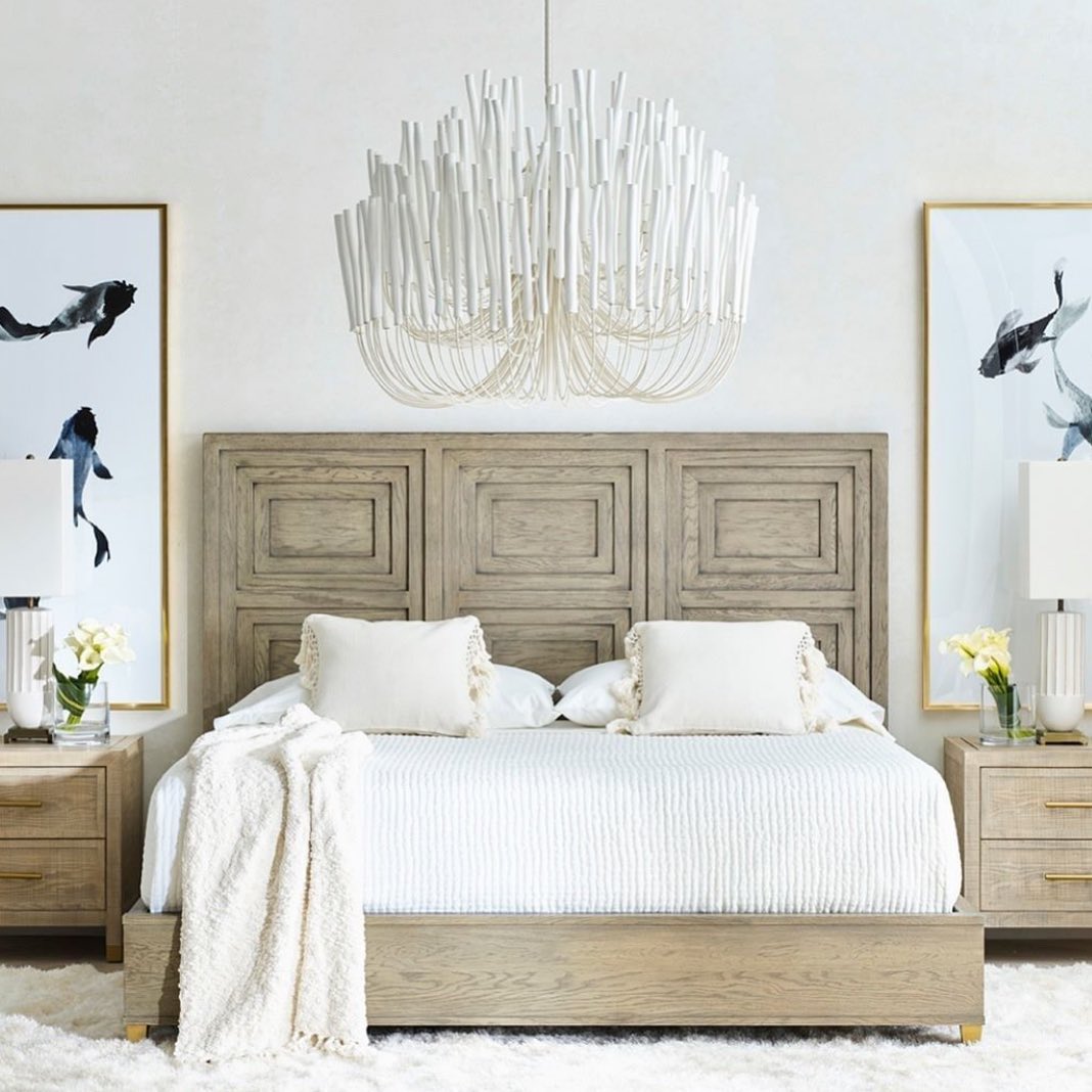 Dense Wooden Stick Chandelier