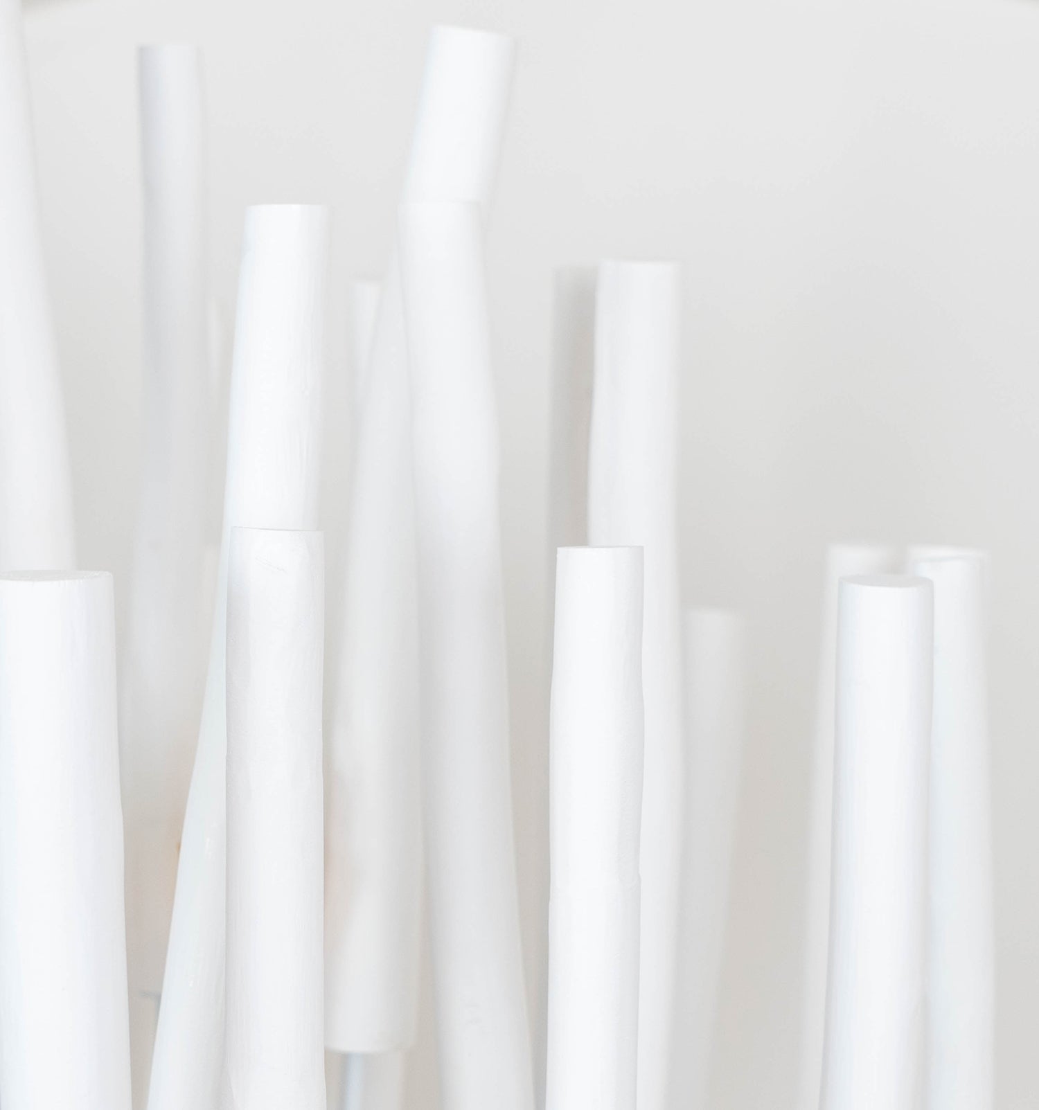 Dense Wooden Stick Chandelier