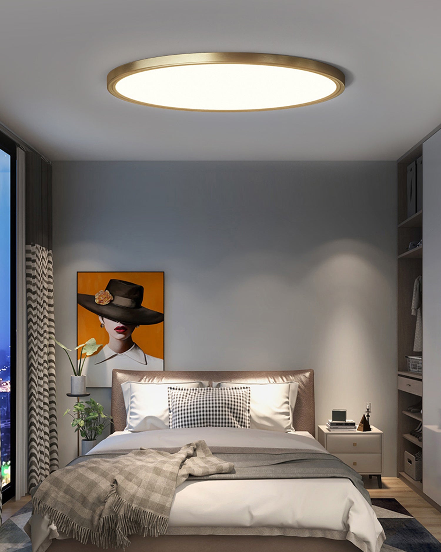 Zigrina Ceiling Light