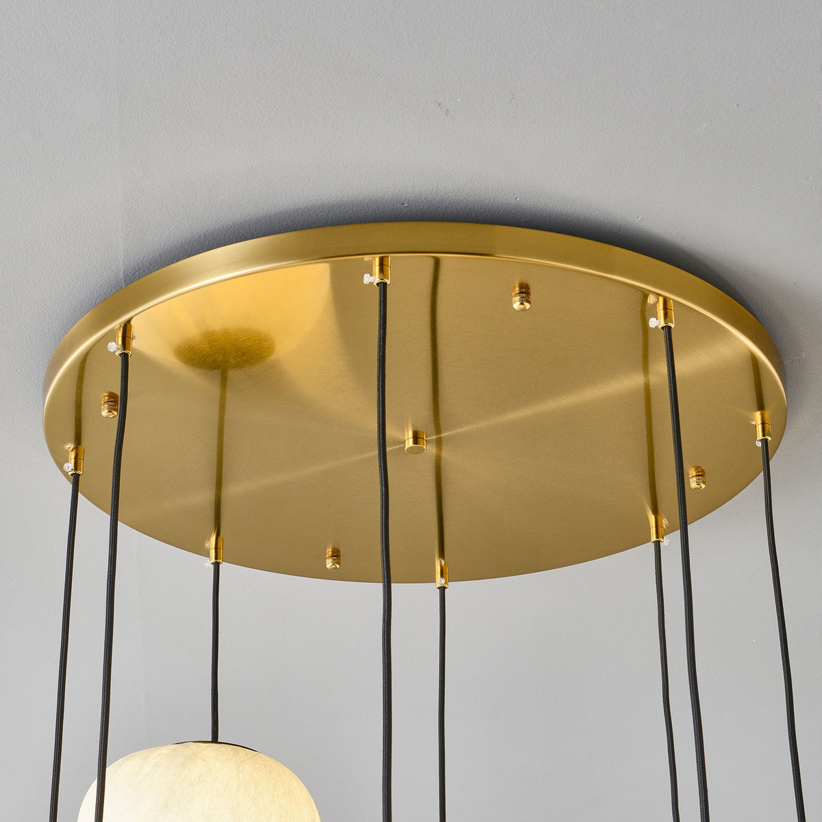 Abner Organic Silk Pendant Light