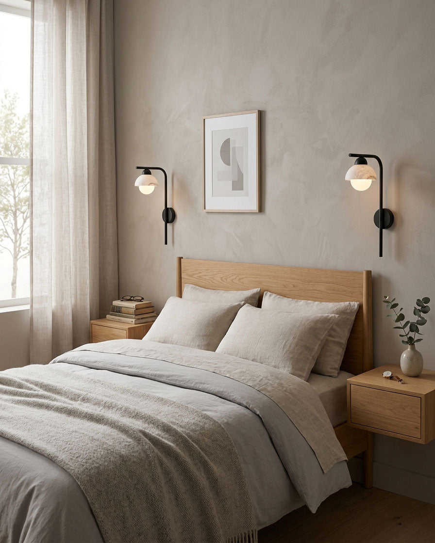 Adler Alabaster Wall Sconce