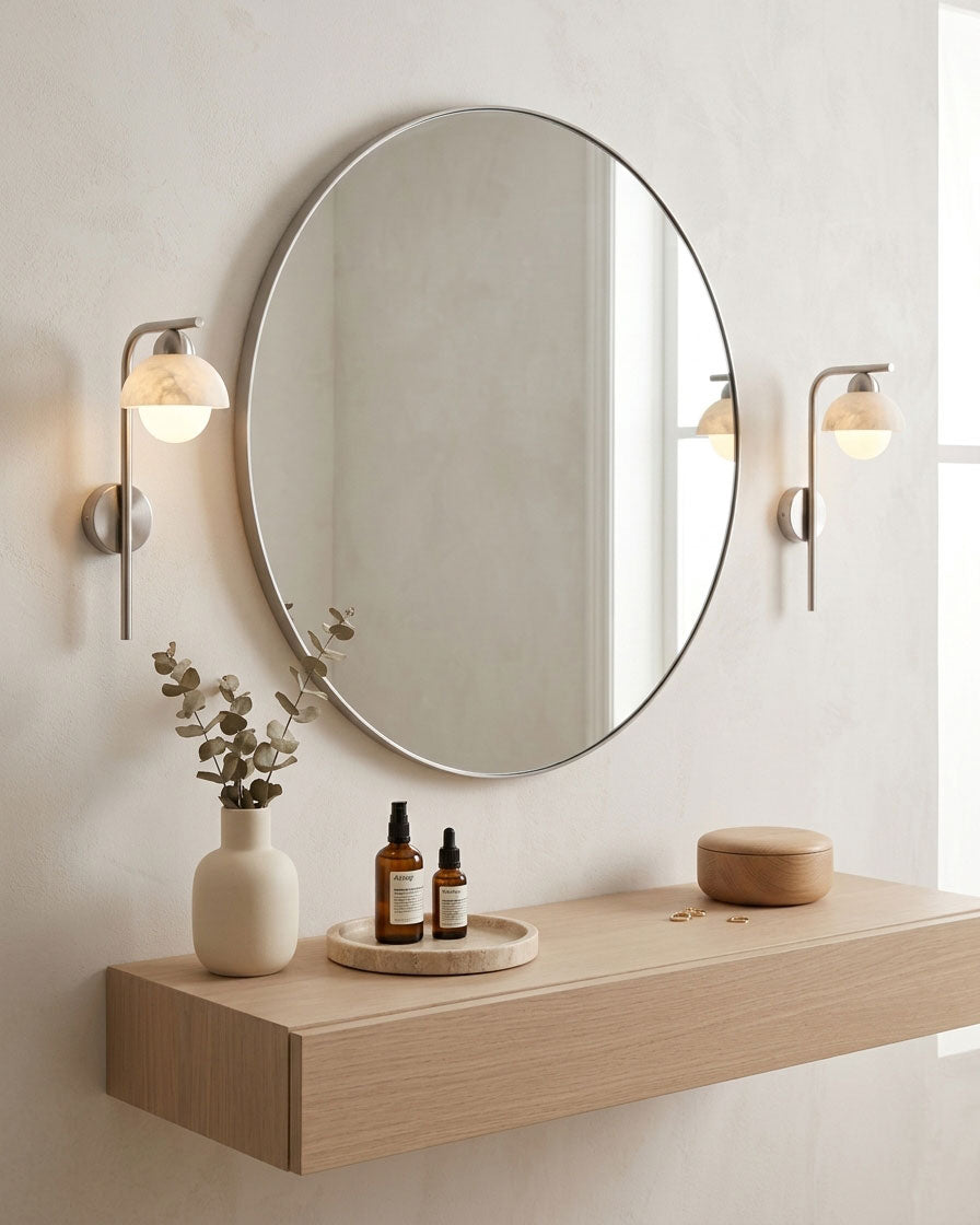 Adler Alabaster Wall Sconce
