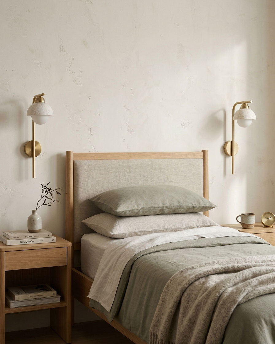 Adler Alabaster Wall Sconce