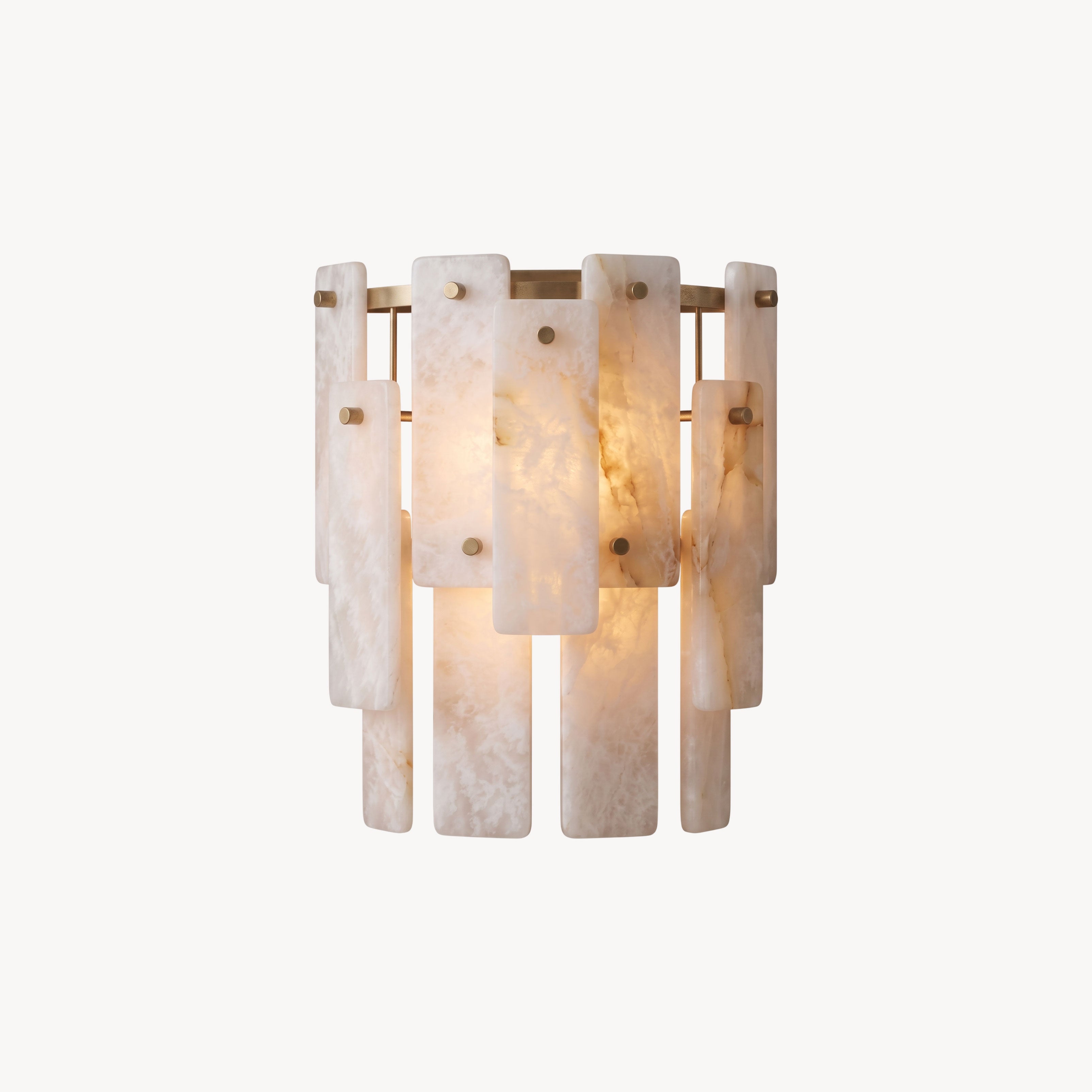 Albright Natural Alabaster Wall Sconce