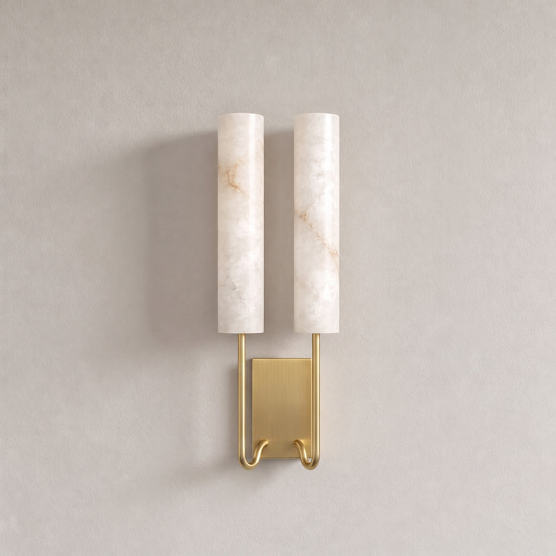 Aldous Alabaster Wall Sconce – detail 25