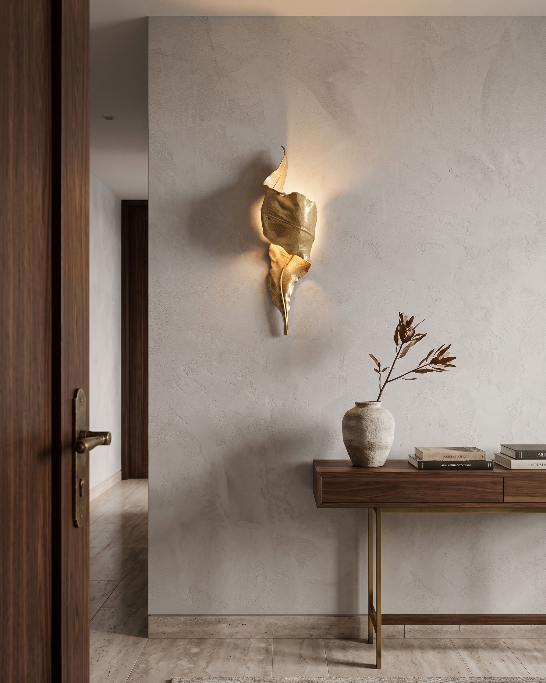 Rayonshine Althaia Sculptural Leaf Wall Sconce — Detail View 10