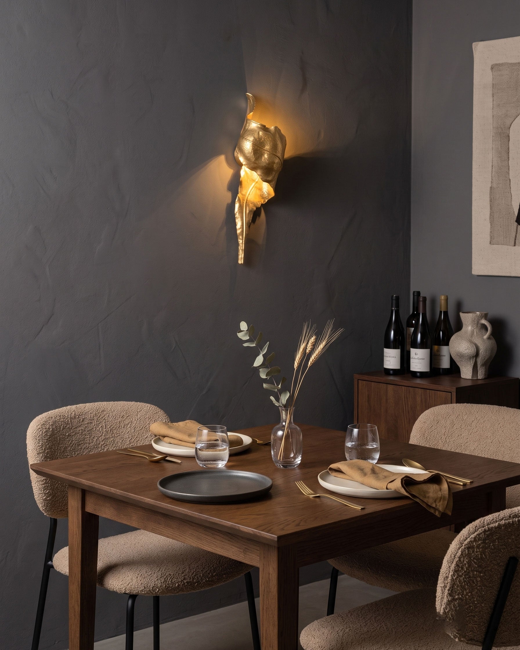 Rayonshine Althaia Sculptural Leaf Wall Sconce — Detail View 11