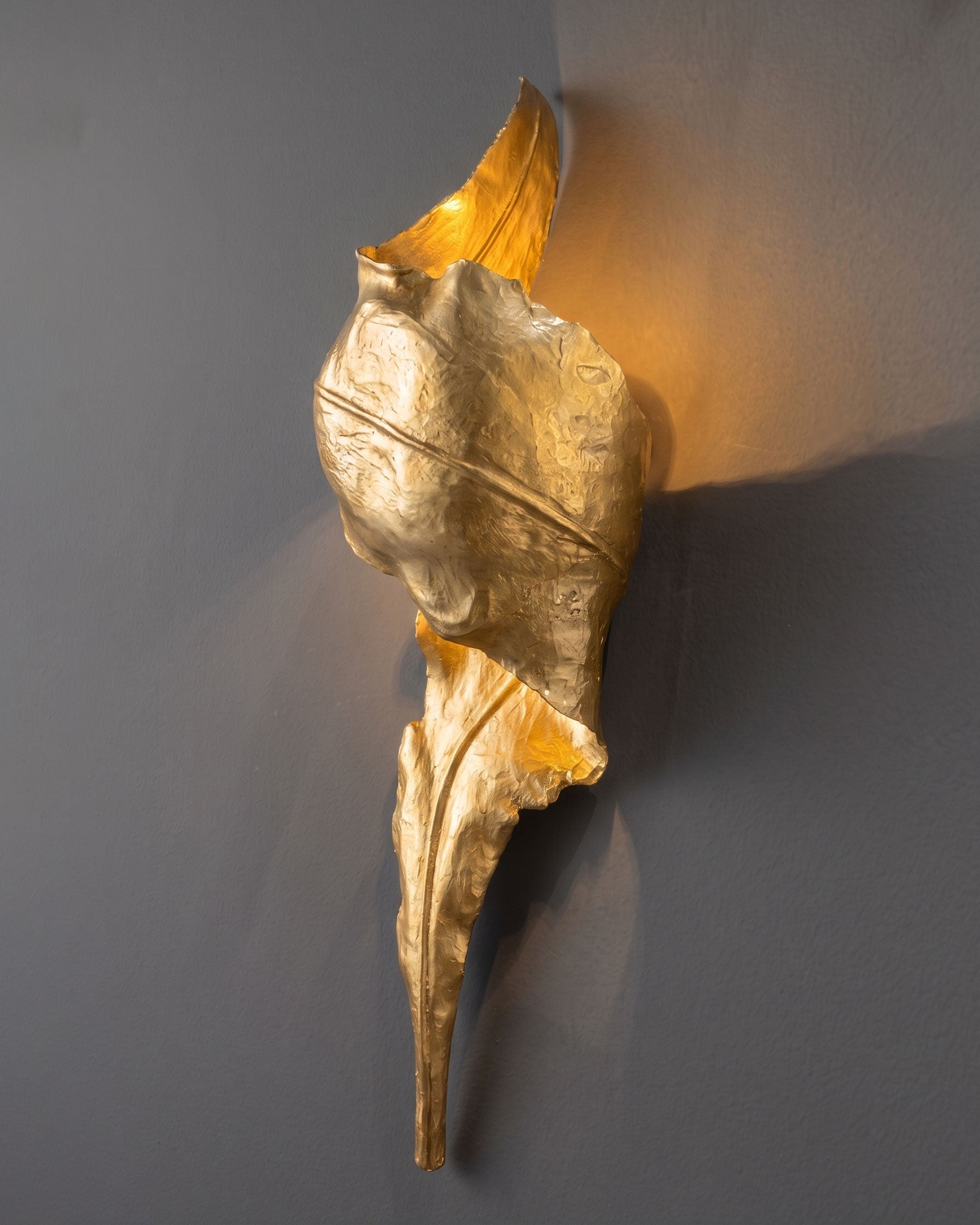 Rayonshine Althaia Sculptural Leaf Wall Sconce — Detail View 17