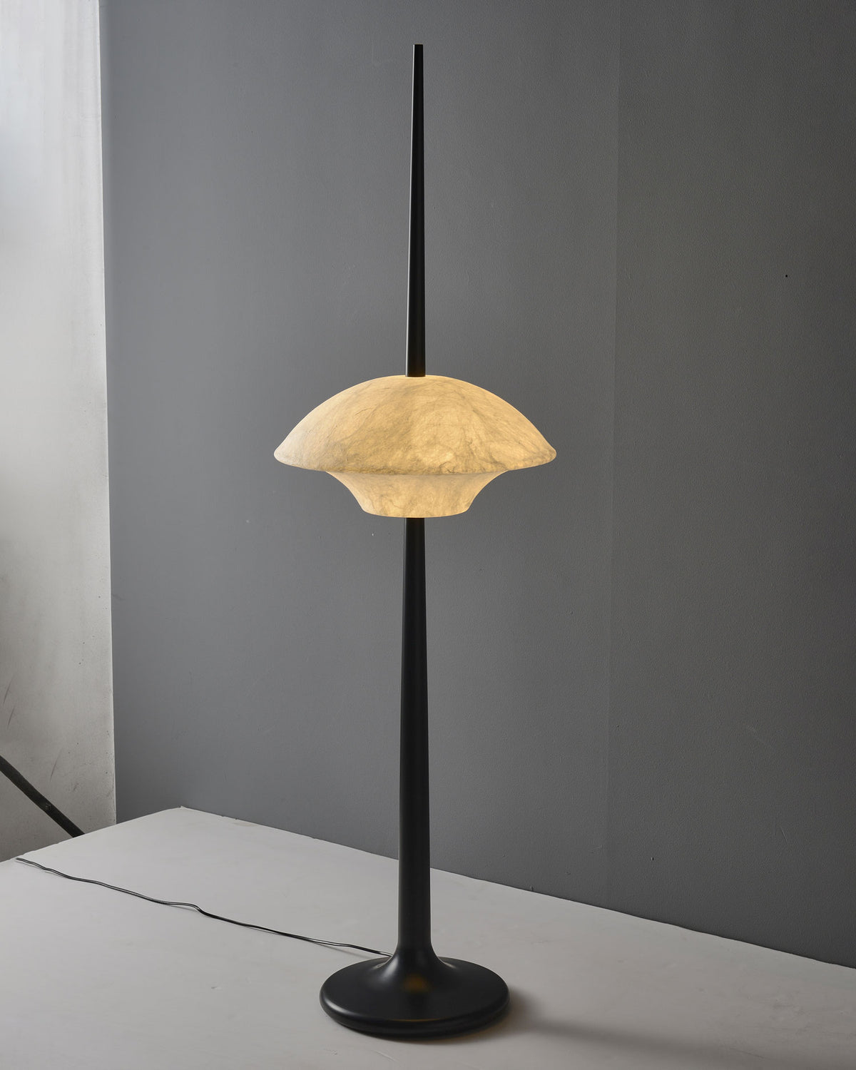 Ames Silk Spire Floor Lamp