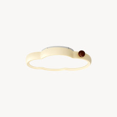 Amos Whimsical Cloud Flush Mount