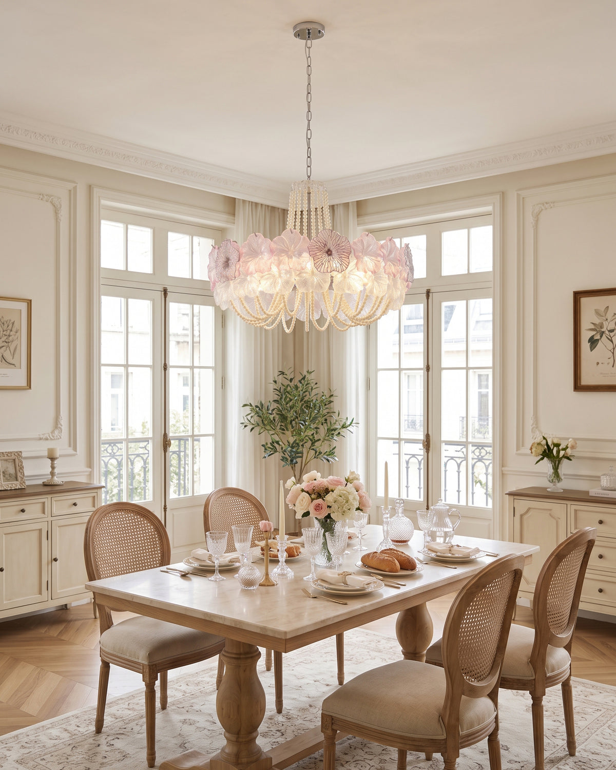 ثريا Anika الزهرية المتجمدة